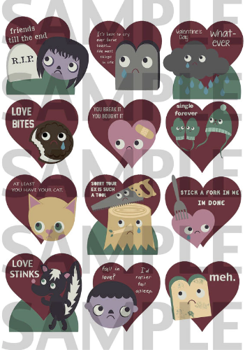 Valentines (anti-valentines) PDF (digital download)