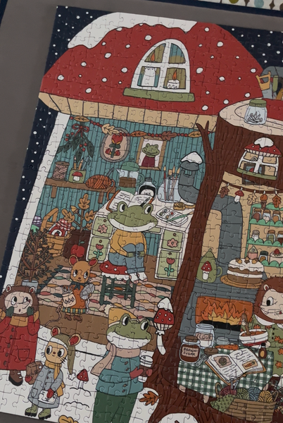 Winter Home 1000 Piece Jigsaw Puzzle