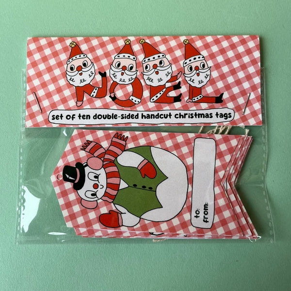 Holiday Gift Tags Set of 10