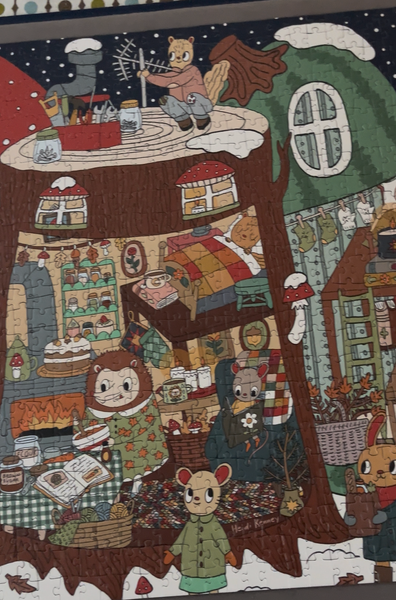 Winter Home 1000 Piece Jigsaw Puzzle