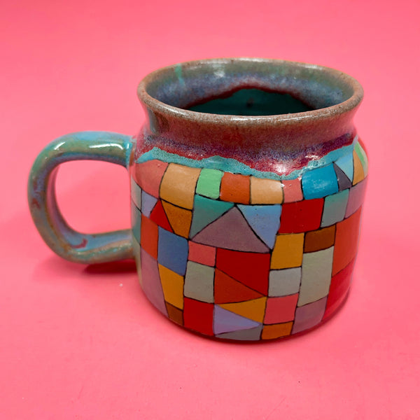 Ceramic Wheel Thrown Snail Mug 12oz