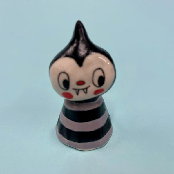 Ceramic Hand Built Bell Spider, Bee, Ladybug