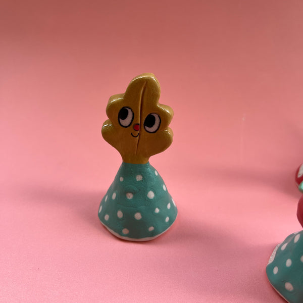 Ceramic Hand Built Garden/Nature Bell