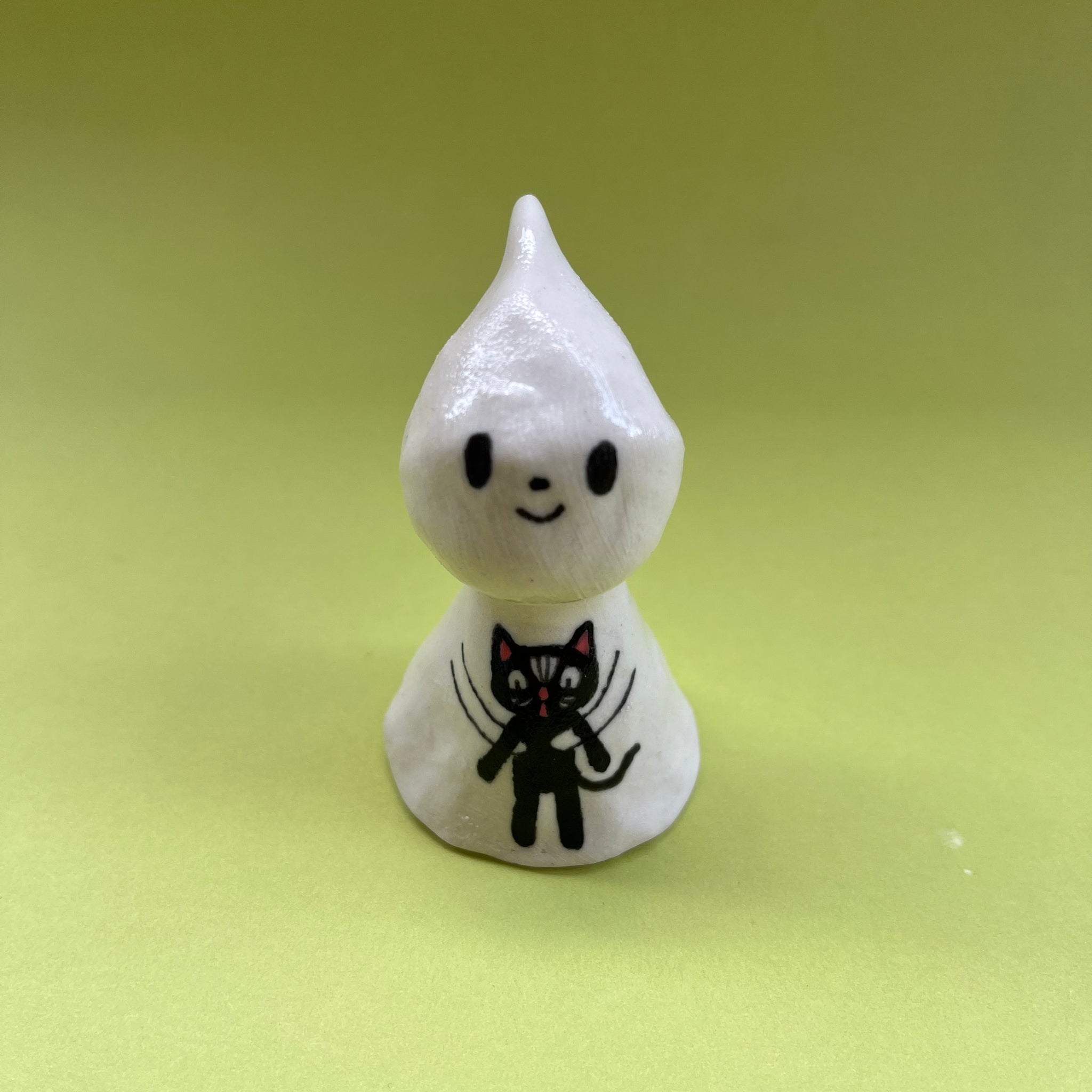 Ceramic Hand Built Ghost Bell
