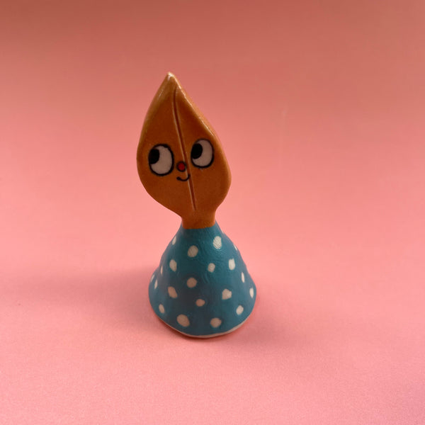 Ceramic Hand Built Garden/Nature Bell