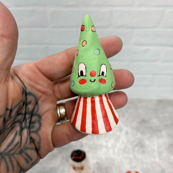 Ceramic Hand Built Christmas Bell