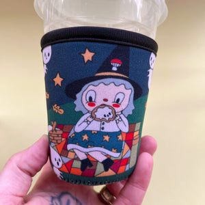 Graveyard Witch Neoprene Cold Drink Sleeve