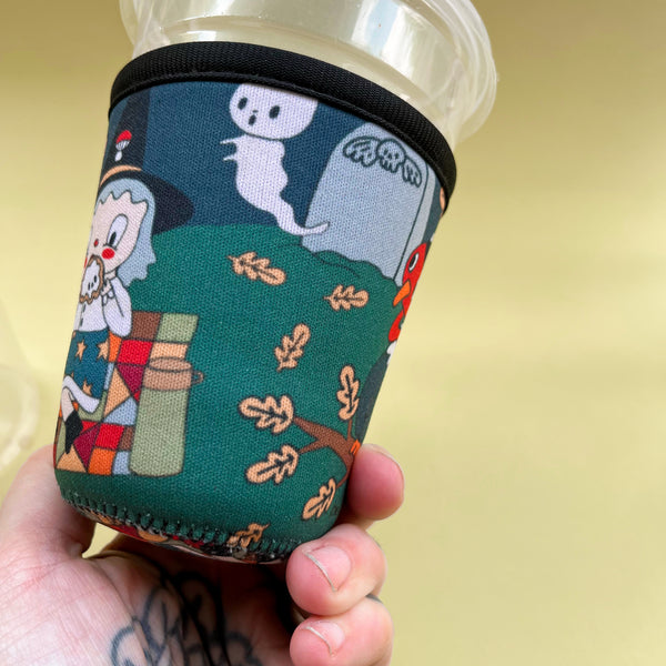 Graveyard Witch Neoprene Cold Drink Sleeve