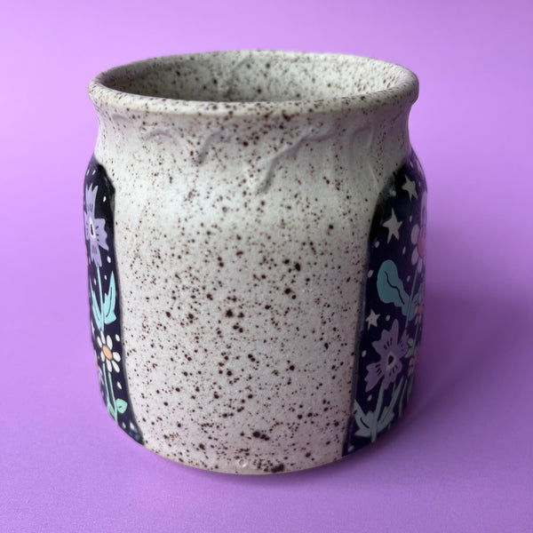 Ceramic Wheel Thrown Squirrel Mug 13oz