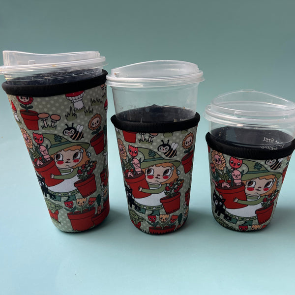 Garden Witch Neoprene Cold Drink Sleeve