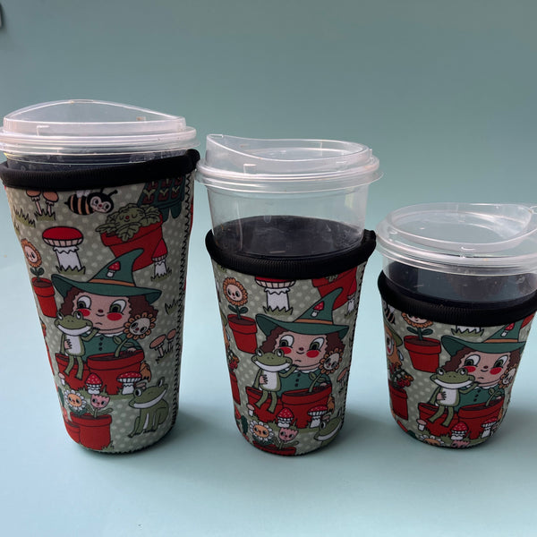 Garden Witch Neoprene Cold Drink Sleeve