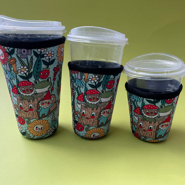 Frog & Gnomes Neoprene Cold Drink Sleeve