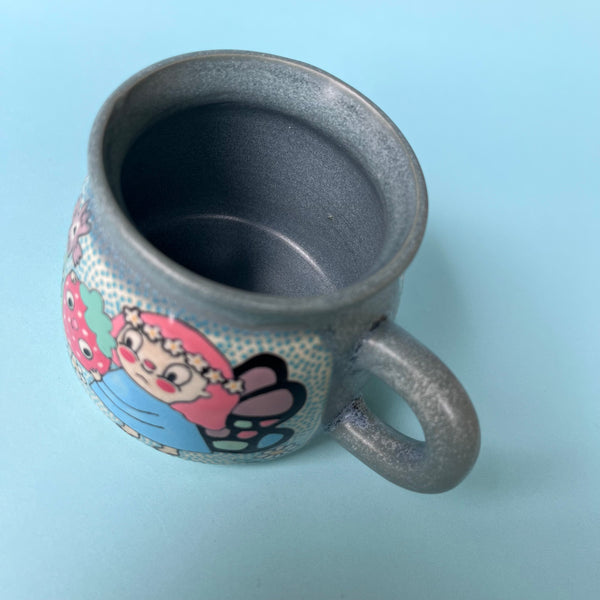 Ceramic Wheel Thrown Strawberry Fairy Mug 10oz