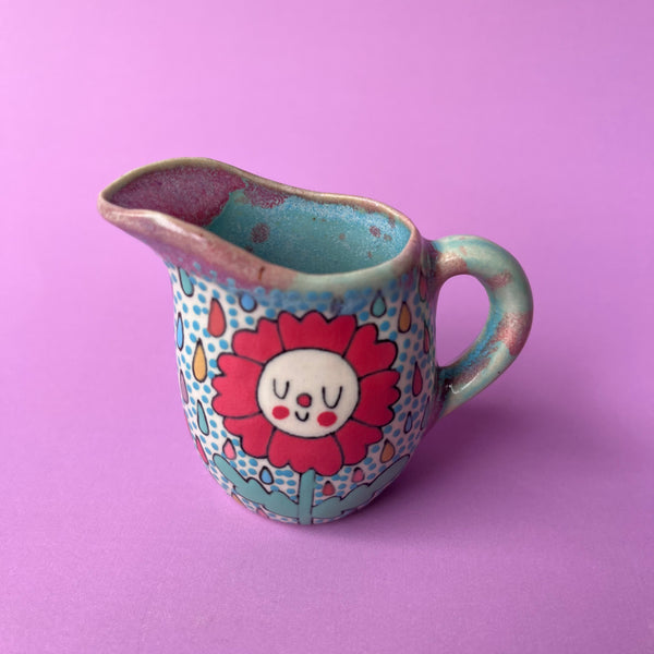 Ceramic Slip Cast Tiny Pitcher