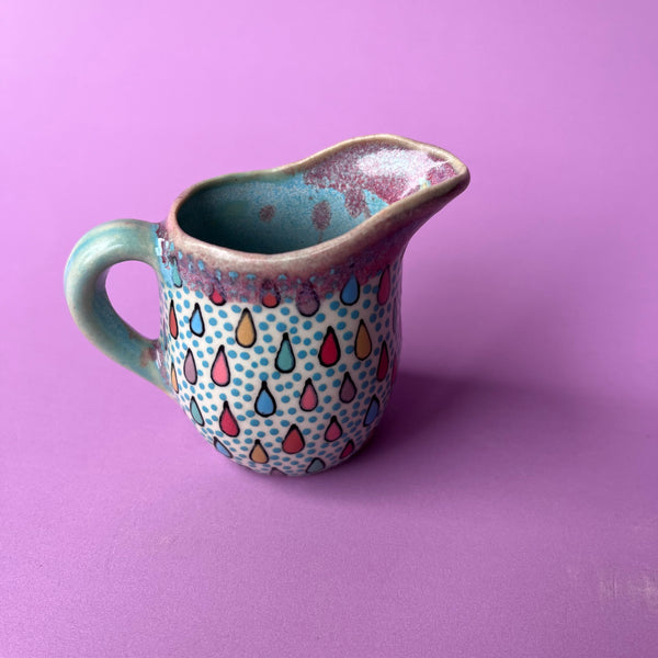 Ceramic Slip Cast Tiny Pitcher