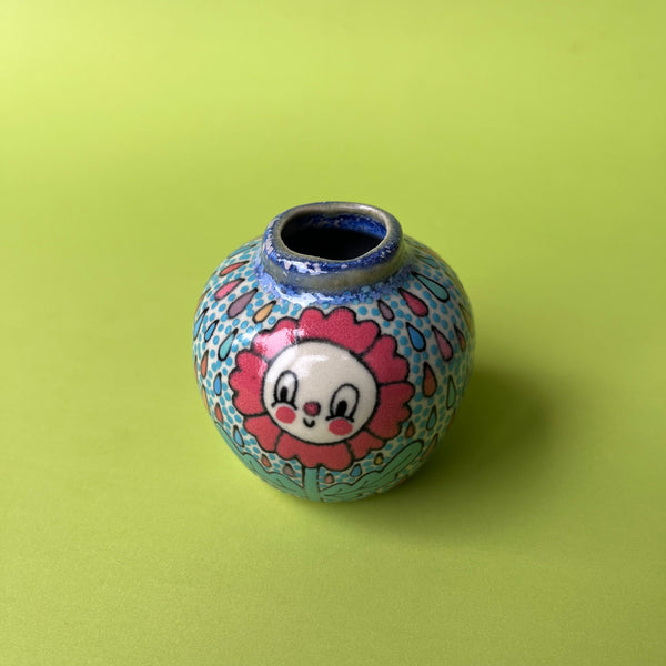 Ceramic Slip Cast Tiny Jar