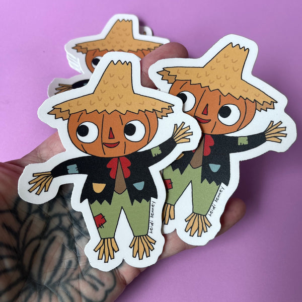 Scarecrow Sticker 4"