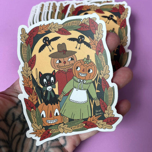 Cornfield Sticker 4"