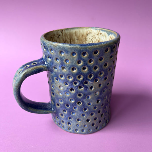 Ceramic Hand Built Witch Mug 13oz