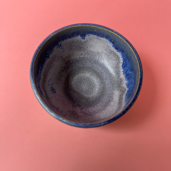 Ceramic Wheel Thrown Halloween Doodle Bowl