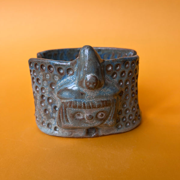 Ceramic Hand Built Witch Sponge Holder