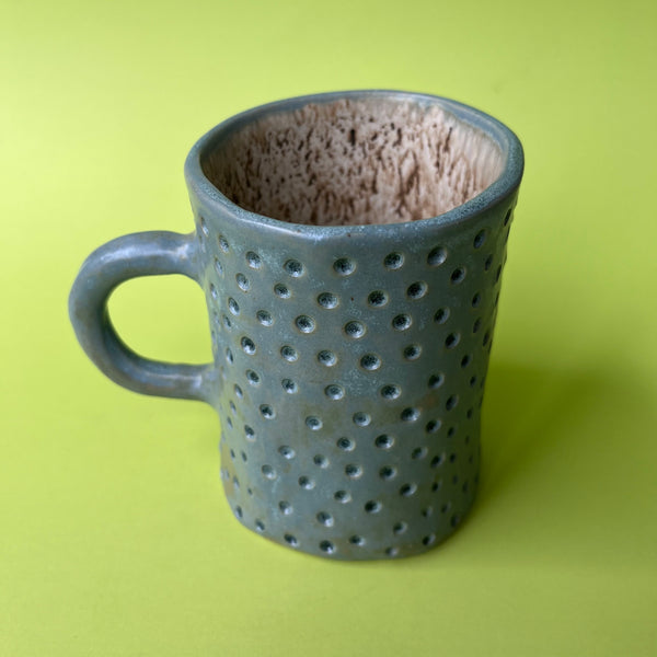 Ceramic Hand Built Witch Mug 12oz