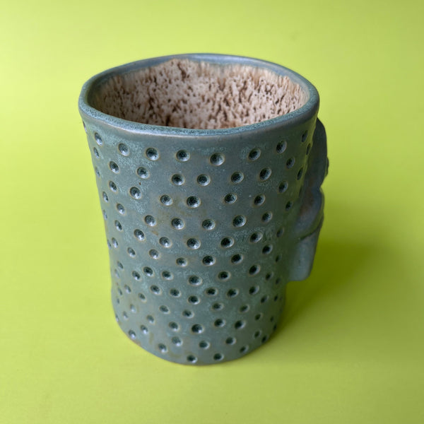 Ceramic Hand Built Witch Mug 12oz