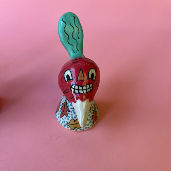 Ceramic Hand Built Fall Bell