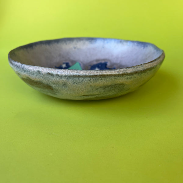 Ceramic Hand Built Halloween Dish
