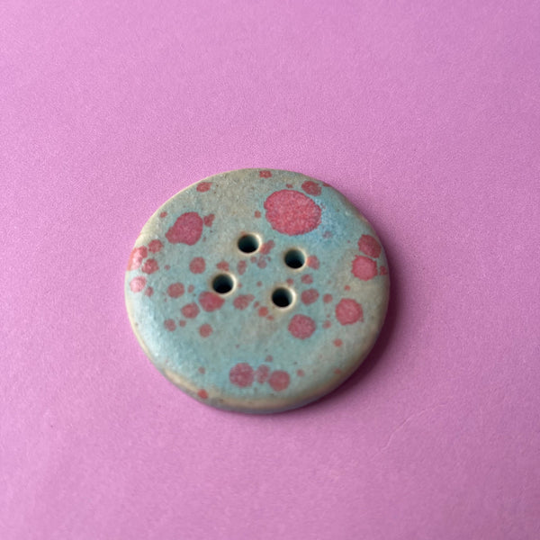 Ceramic Hand built Button