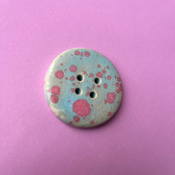 Ceramic Hand built Button