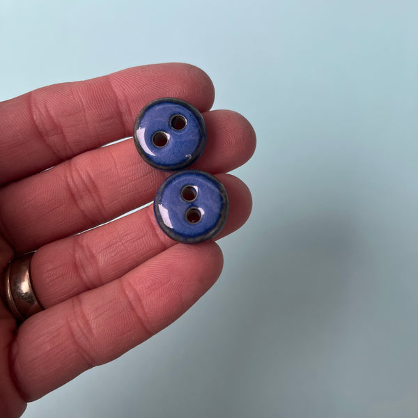 Ceramic Hand Built Button Set