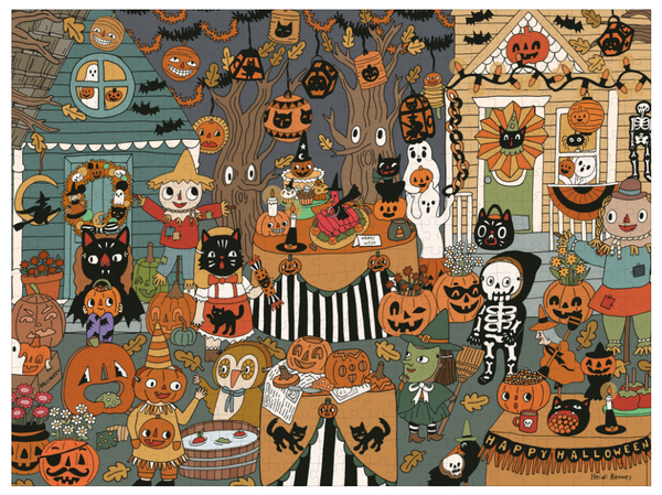 Halloween Party 500 Piece Jigsaw Puzzle