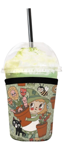Garden Witch Neoprene Cold Drink Sleeve