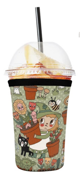 Garden Witch Neoprene Cold Drink Sleeve