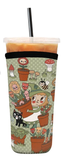 Garden Witch Neoprene Cold Drink Sleeve