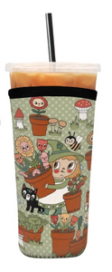 Garden Witch Neoprene Cold Drink Sleeve