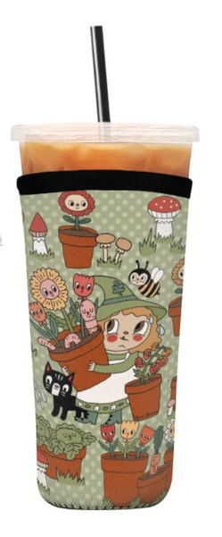 Garden Witch Neoprene Cold Drink Sleeve