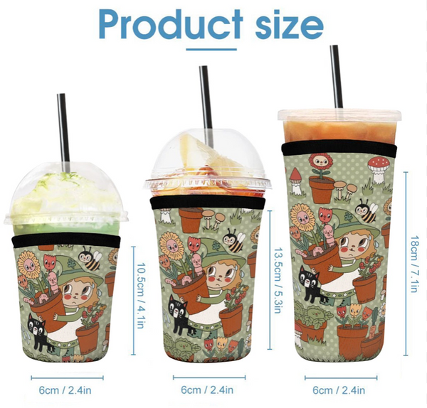 Garden Witch Neoprene Cold Drink Sleeve