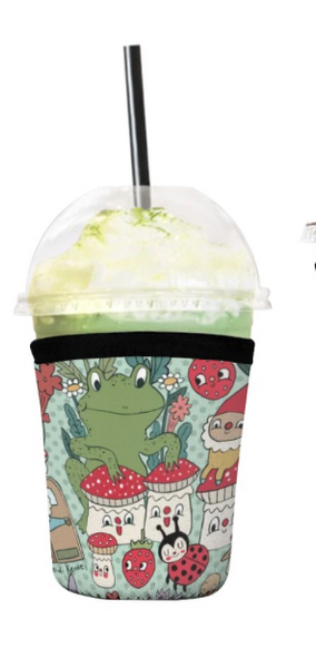 Frog & Gnomes Neoprene Cold Drink Sleeve
