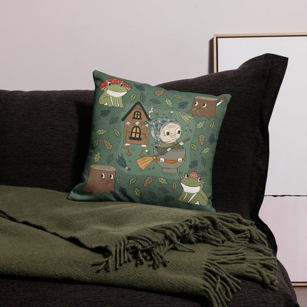 Premium Baba Yaga Pillow Case 18"x18" CASE ONLY