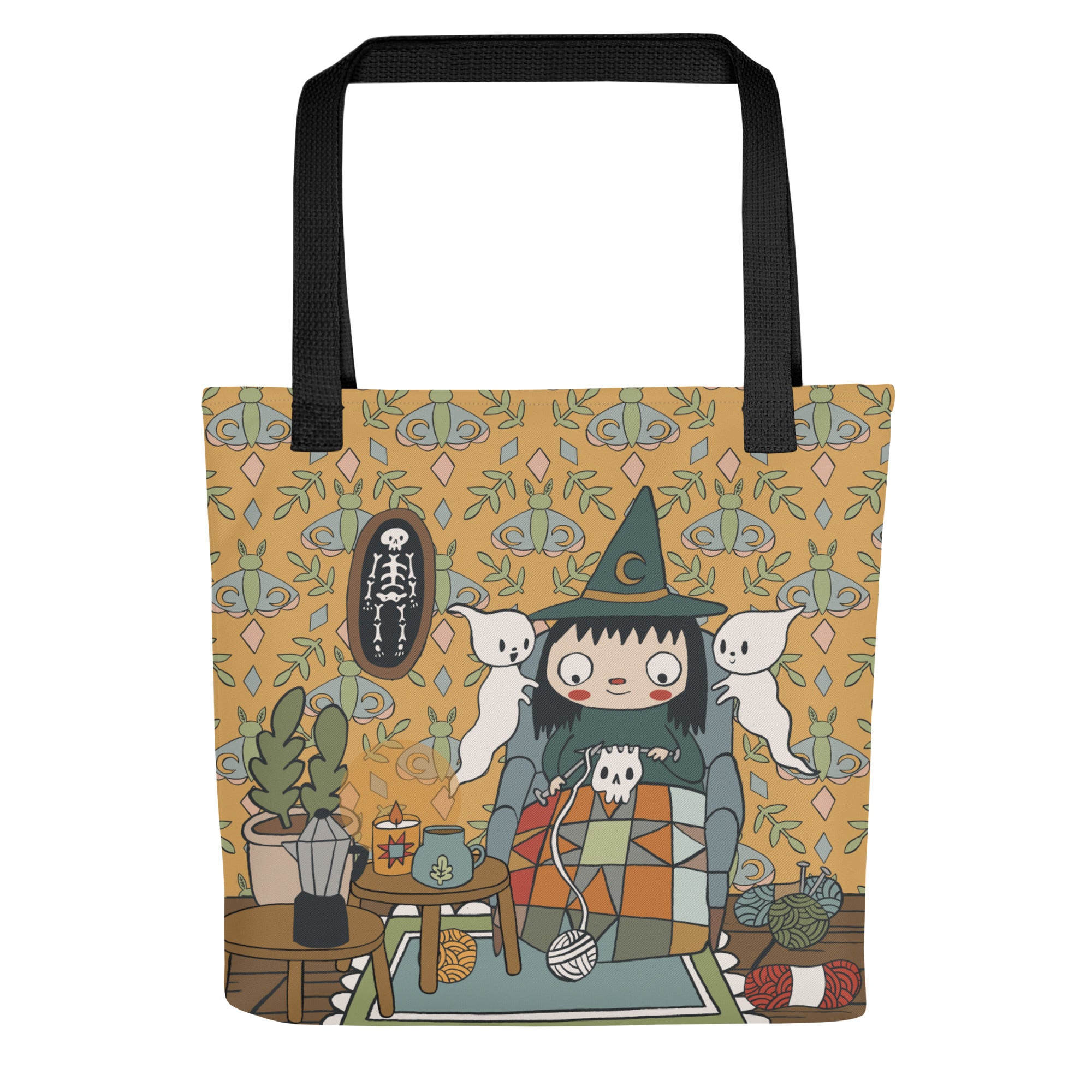 Witch Crafts Tote Bag 15x15