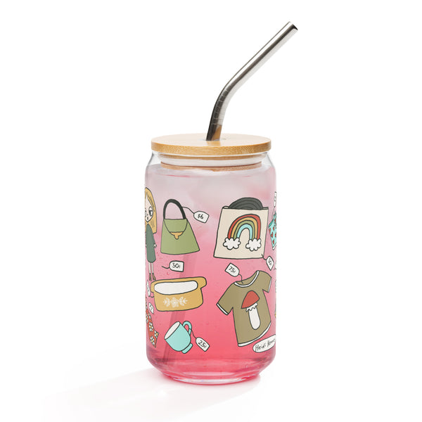 Thrift Shop Tumbler With Lid + Straw