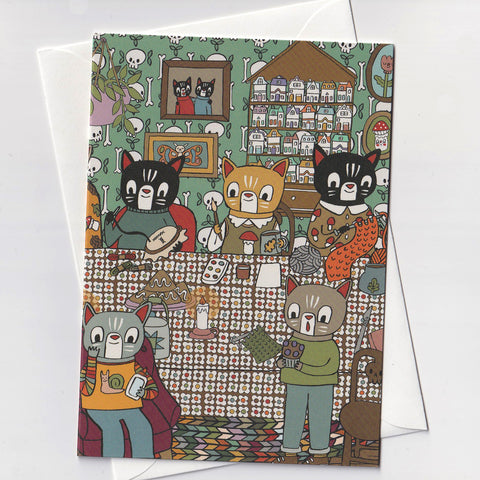 Fall Friends Greeting Card