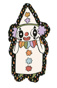 Clown Sticker 4"