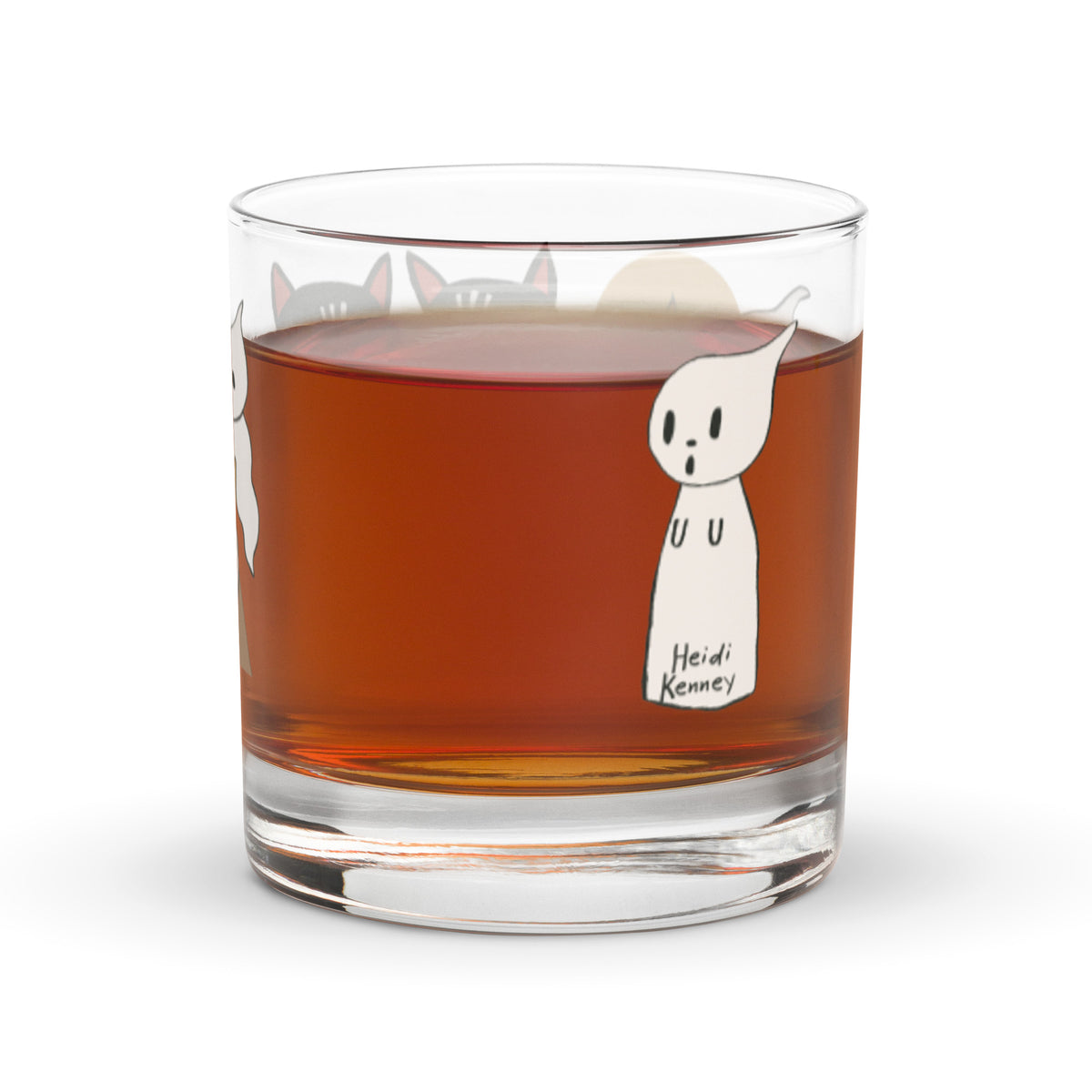 Ouija Cats Rocks Glass – mypapercrane