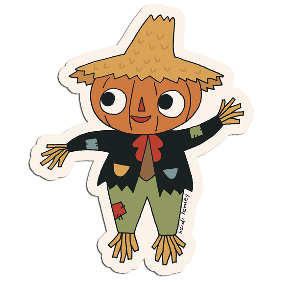 Scarecrow Sticker 4"