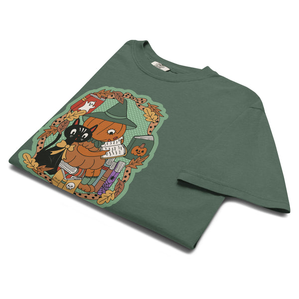 Reading Pumpkin Unisex Comfort Colors garment-dyed heavyweight t-shirt