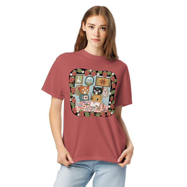 Scrap Cats Unisex Comfort Colors garment-dyed heavyweight t-shirt
