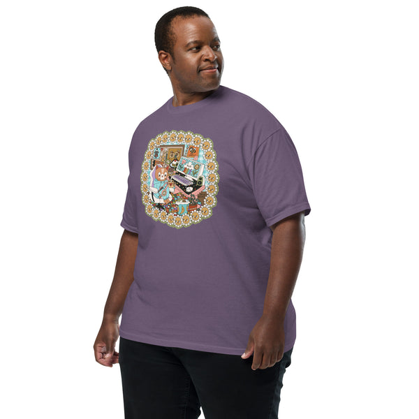 Gamer Cat Unisex Comfort Colors garment-dyed heavyweight t-shirt